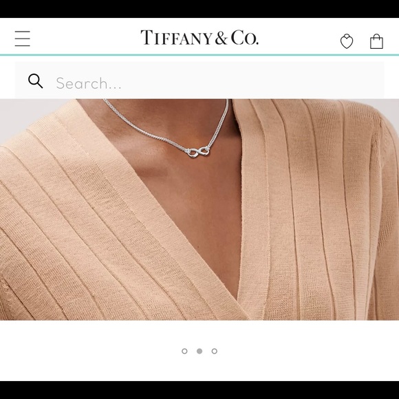 Tiffany infinity pendant - Picture 3 of 3